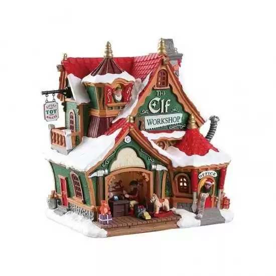 Laboratorio degli elfi di Babbo Natale - The Elf Workshop - Lemax 75291