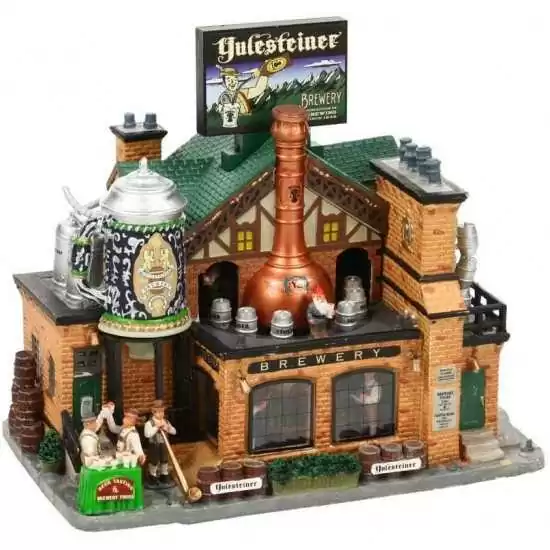 Birrificio - Yulesteiner brewery - Lemax 05073 - Il patio store