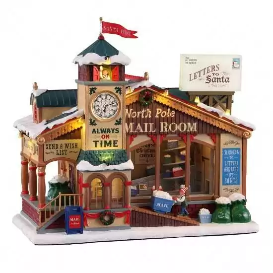 Ufficio Postale del Polo Nord - North Pole Mail Room - Lemax 15733 - Il patio store