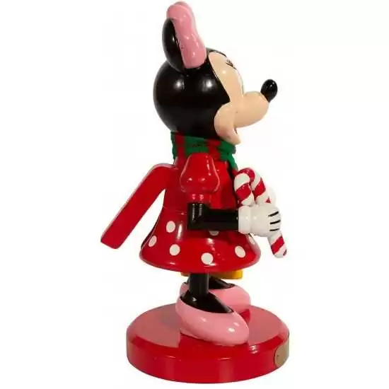 Schiaccianoci Minnie Mouse con bastoncino di zucchero H26cm - Disney DN6212L - Kurt S. Adler - Il patio store