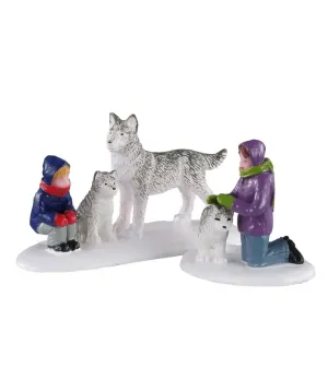 Lemax 02941 Future Sled Dogs - Il patio store