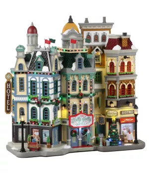 Lemax 35028 The Holly Jolly Hotel - Il patio store