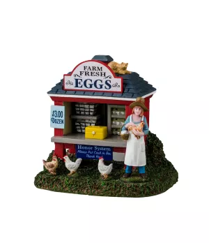 Lemax 43718 Egg-Cellent Egg Stand - Il patio store