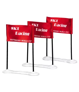 Lemax 44805 Ski Racing Flag Set Of 3 - Il patio store